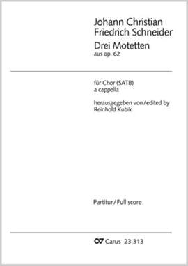 Schneider: Drei Motetten