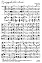 Gounod: Messe brève no. 2 pour les sociétés chorales (G-Dur) Product Image
