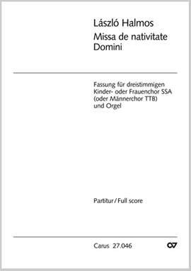 Halmos: Missa de nativitate Domini (FDur)