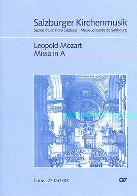 Mozart: Missa in A