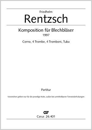 Rentzsch: Komposition für Blechbläser