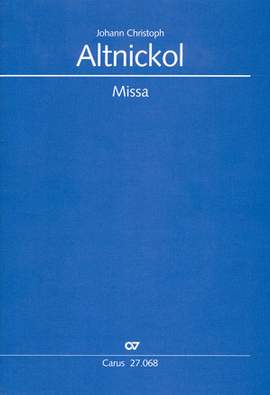 Altnickol: Missa  in d