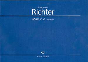 Richter: Missa in A (A-Dur)