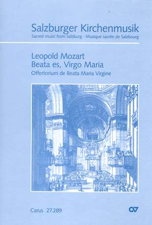 Mozart: Beata es, Virgo Maria (C-Dur)