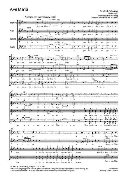 Schneider: Ave Maria