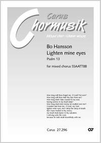 Hansson: Lighten mine eyes
