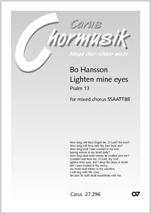 Hansson: Lighten mine eyes