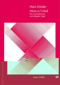 Kössler: Missa in f