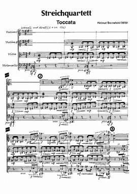 Bornefeld: Streichquartett