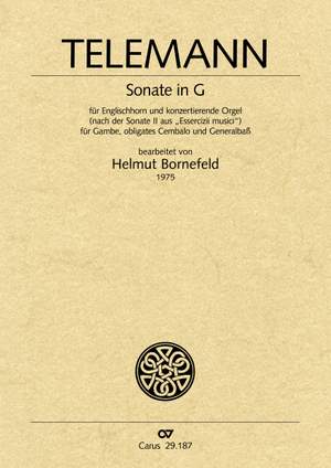 Telemann: Sonata in G (G-Dur)