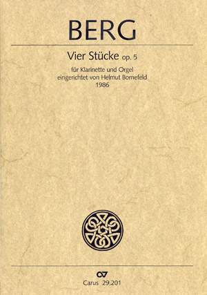 Berg: Vier Stücke für Klarinette und Klavier (5)