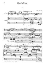 Berg: Vier Stücke für Klarinette und Klavier (5) Product Image