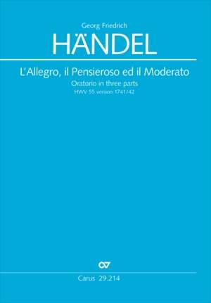 Händel: L'Allegro, il Penseroso ed il Moderato