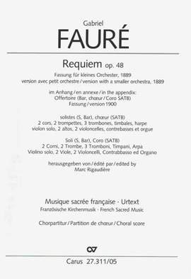 Fauré: Requiem, op. 48