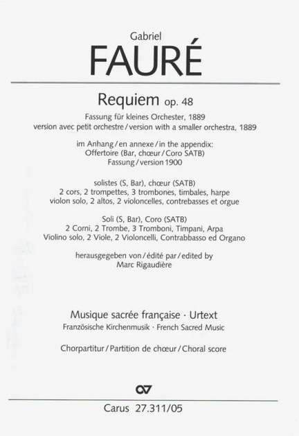Fauré: Requiem, op. 48