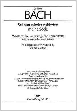 Bach, JS: Sei nun wieder zufrieden