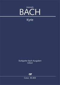 Bach, H: Kyrie