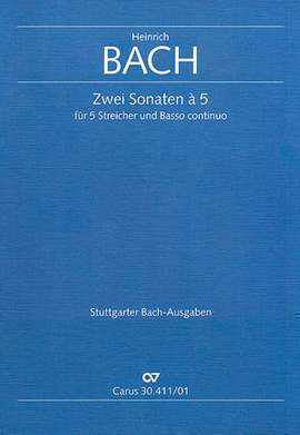 Bach, H: Zwei Sonaten a 5