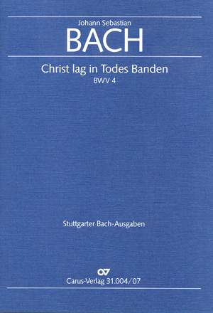 Bach, JS: Christ lag in Todes Banden (BWV 4; eMoll)