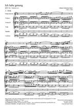Bach, JS: Ich habe genug (II) (BWV 82; e-Moll) Product Image