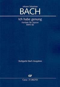 Bach, JS: Ich habe genug (II) (BWV 82; e-Moll)