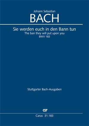 Bach, JS: Sie werden euch in den Bann tun (II) (BWV 183; a-Moll)