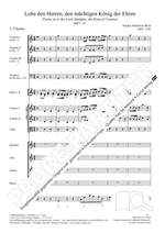 Bach, JS: Lobe den Herren, den mächtigen König (BWV 137; C-Dur) Product Image