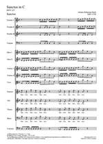 Bach, JS: Sanctus in C (BWV 237; C-Dur) Product Image