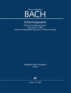 Bach, JS: St John Passion (BWV 245)