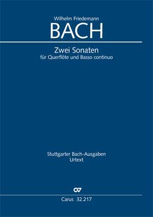 Bach, W.F.: Flötensonaten in e-moll und F-Dur