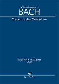 Bach, WF: Concerto a due Cembali in Es (Fk 46BR-WFB C 11)