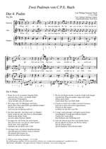 Bach, CPE: Zwei Psalmen Product Image
