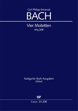 Bach, CPE: Vier Motetten