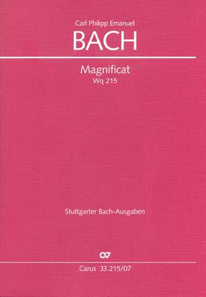 Bach, CPE: Magnificat (Wq 215)