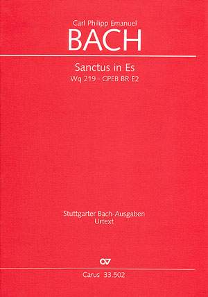 Bach, CPE: Sanctus in Es (Wq 219; Es-Dur)