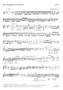 Buxtehude: Das neugeborne Kindelein (BuxWV 13): Orchestral Violin 3