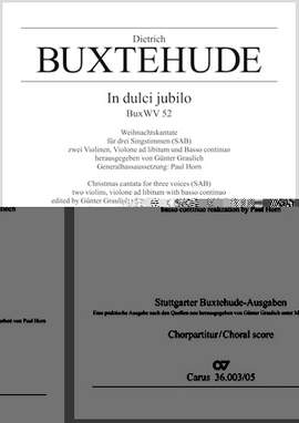 Buxtehude: In dulci jubilo (BuxWV 52; FDur)