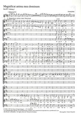 Buxtehude: Magnificat (DDur)