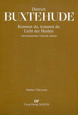 Buxtehude: Kommst du, Licht der Heiden (BuxWV 66; BDur)