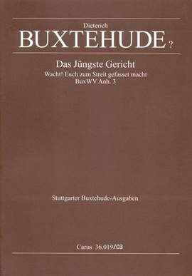 Buxtehude: Das jüngste Gericht (Anh. 3)