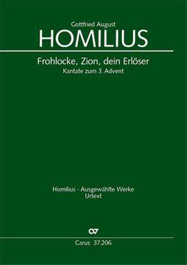 Homilius: Frohlocke, Zion, dein Erlöser (II.5)