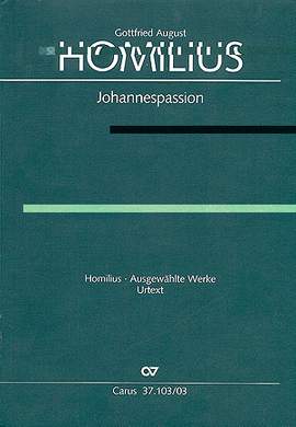 Homilius: Johannespassion (HoWV I.4)
