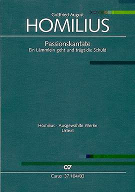 Homilius: Ein Lämmlein geht (HoWV I.2)