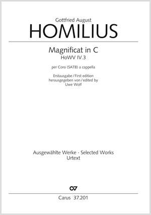 Homilius: Magnificat in C (HoWV IV.3; C-Dur)