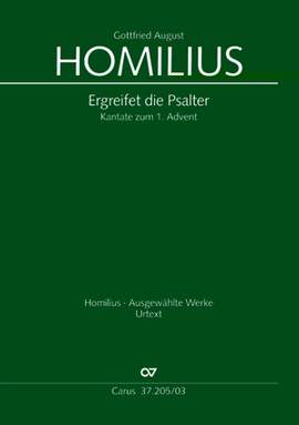 Homilius: Ergreifet die Psalter, ihr christlichen Chöre (II.1)