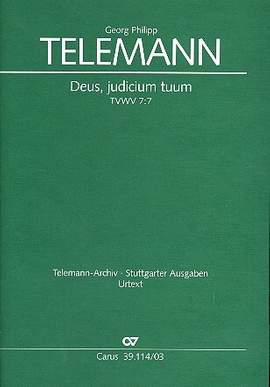 Deus, judicium tuum (TVWV 7:7)
