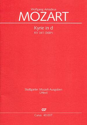 Mozart: Kyrie in d (KV 341 (368a); d-Moll)