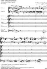 Mozart: Inter natos mulierum (KV 72 (74f); G-Dur) Product Image