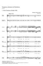 Mozart: Vesperae solennes de Dominica (KV 321) Product Image