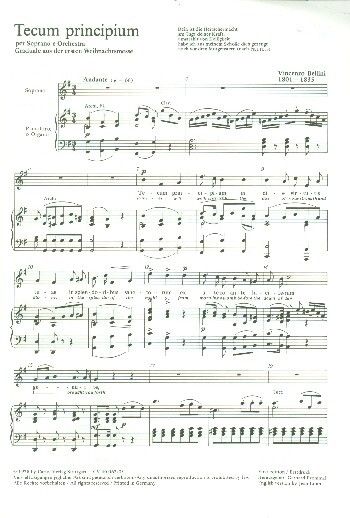 Bellini: Tecum principium